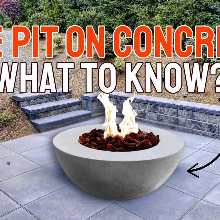 Fire Pits on a Concrete Slab: Everything You Need To Know