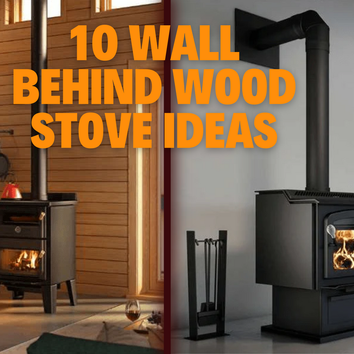 Wall Behind Wood Stove Ideas: 10 Ideas for Behind Your Wood Stove