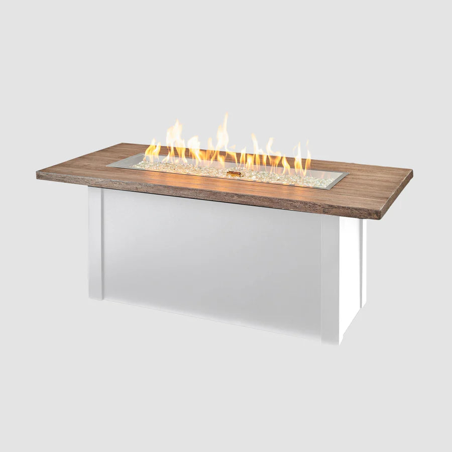 The Outdoor GreatRoom Havenwood 62" Rectangular Gas Fire Pit Table