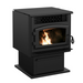 Drolet ECO-55 Pellet Stove DP00070 side view in white background