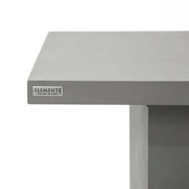 Elementi Santiago Dining Table Rectangle FDG01 on a white background 