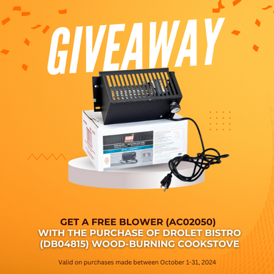 Drolet October Promo - Free Blower