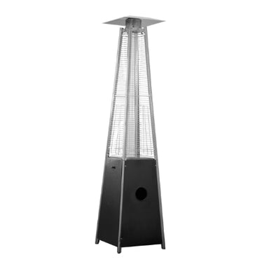 Hiland Pyramid Patio Heater Matte Black