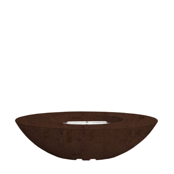 Ovale 60 Fire Bowl in Café finish