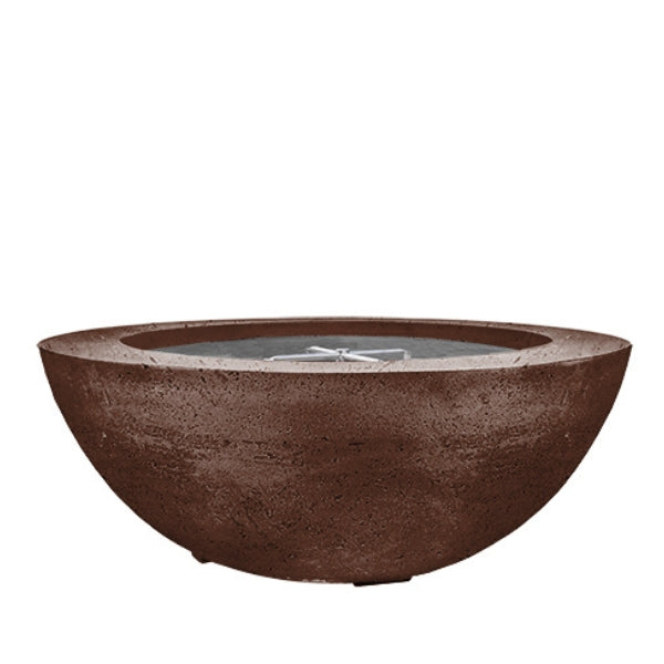 Prism Hardscapes Moderno 6 Fire Bowl in Cafe finish