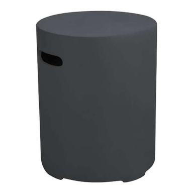 Elementi Plus Round Concrete Tank Cover ONB01-102 Dark Gray