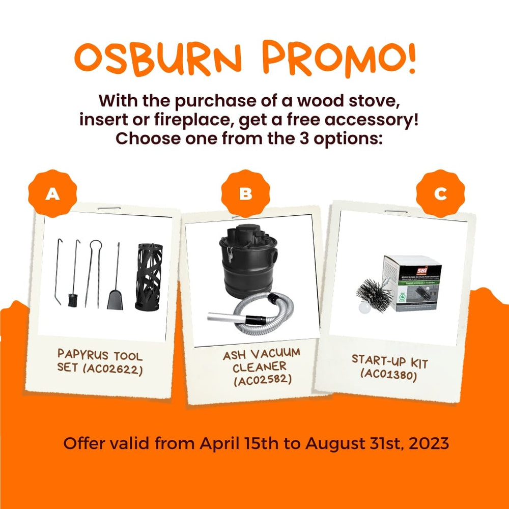 Osburn Matrix Wood Stove with Blower OB02032