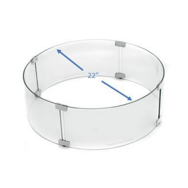 az-patio-heaters-22-inch-round-glass-wind-guard-dimension