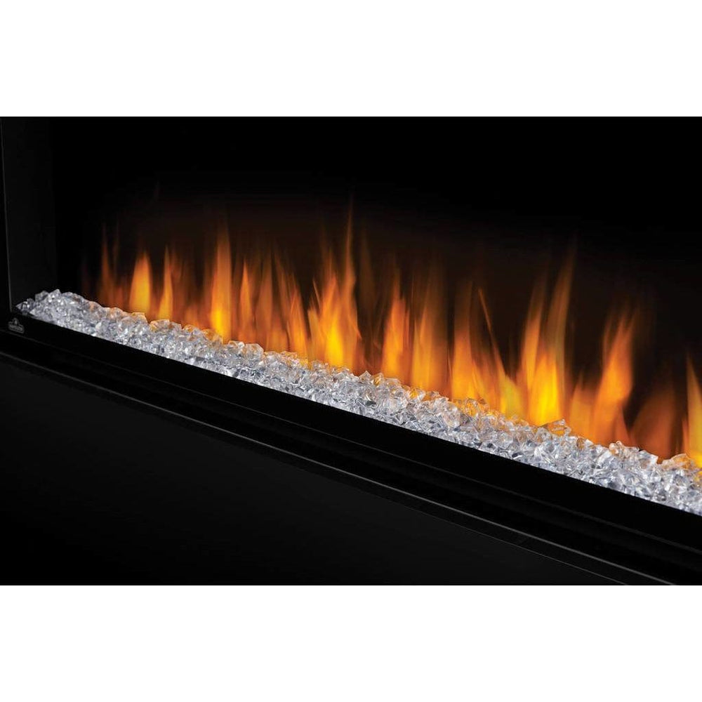 Napoleon Alluravision 74" Wall Mount Electric Fireplace - NEFL74CHD Fireplaces Napoleon  close up image