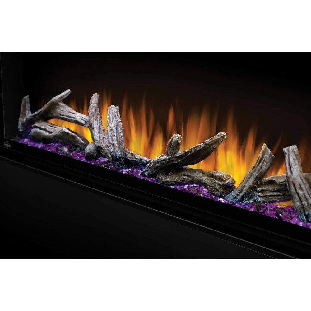 Napoleon Alluravision 74" Wall Mount Electric Fireplace - NEFL74CHD Fireplaces Napoleon Close up image