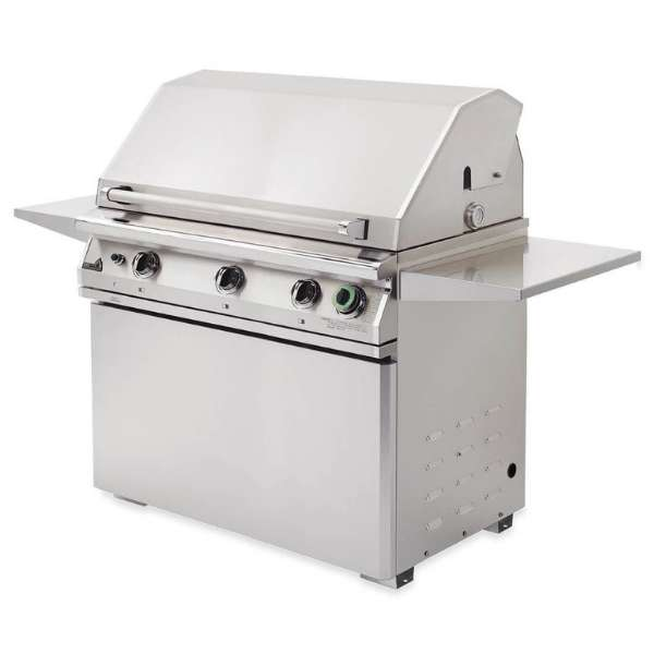 PGS Grills 39 Pacifica Commercial Grade Built-In Gas Grill With Gas Timer