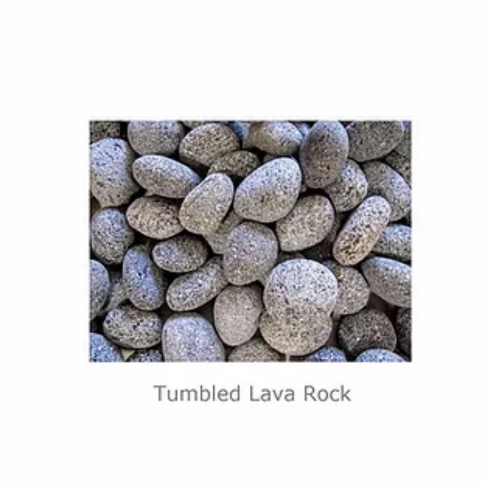 Pottery Works tumble lava rocks sample