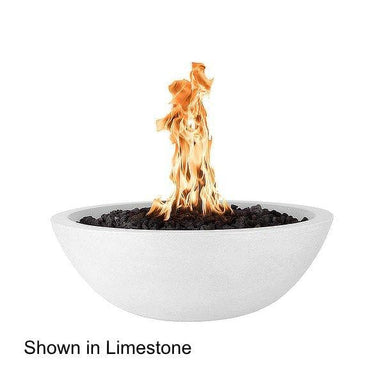 The Outdoor Plus Sedona Concrete Fire Bowl Fire Bowl The Outdoor Plus  on a white background